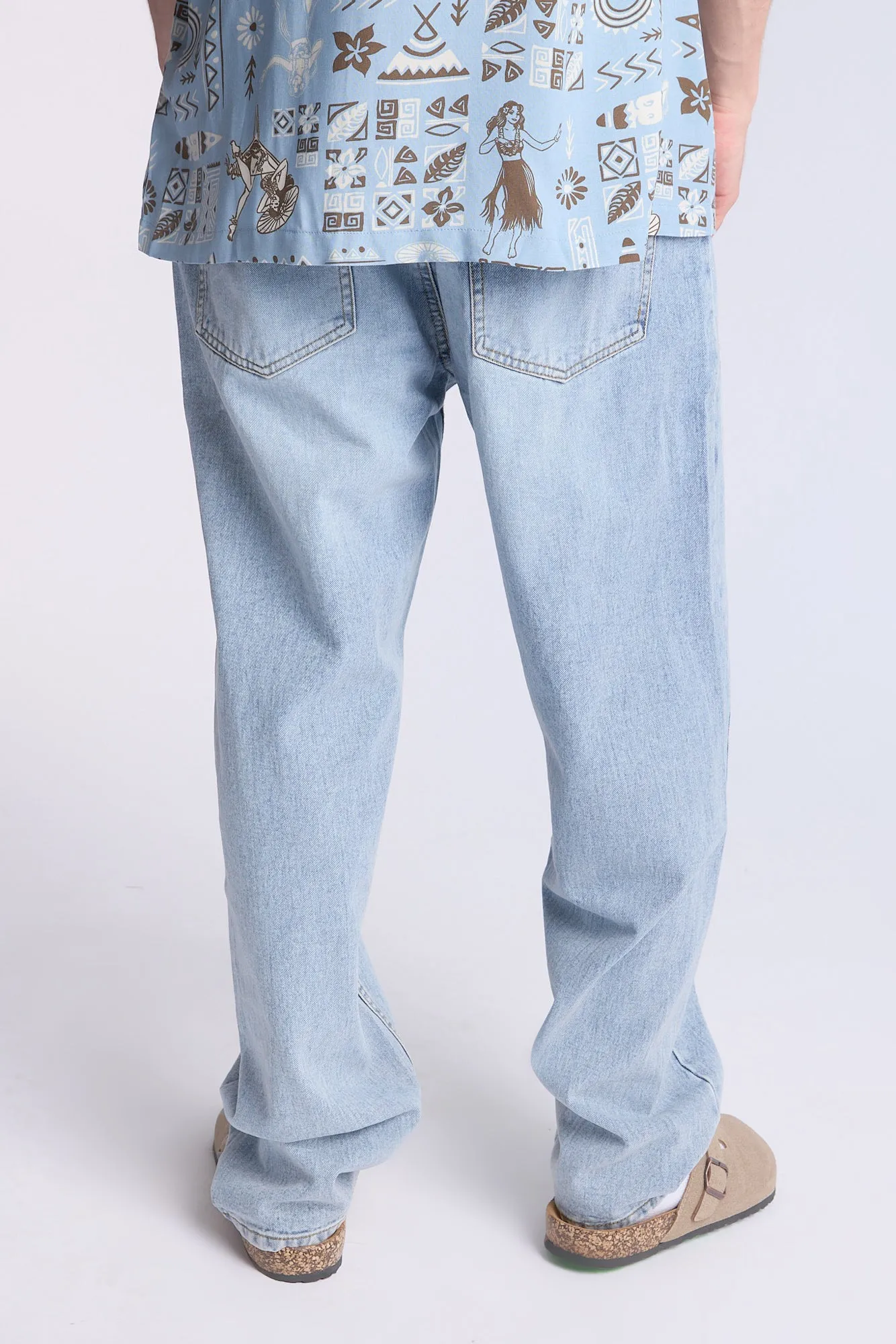Arsenic Mens LSW Loose Rigid Jeans