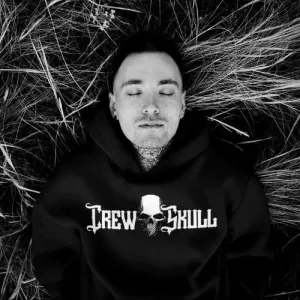 Black Skull Hoodie
