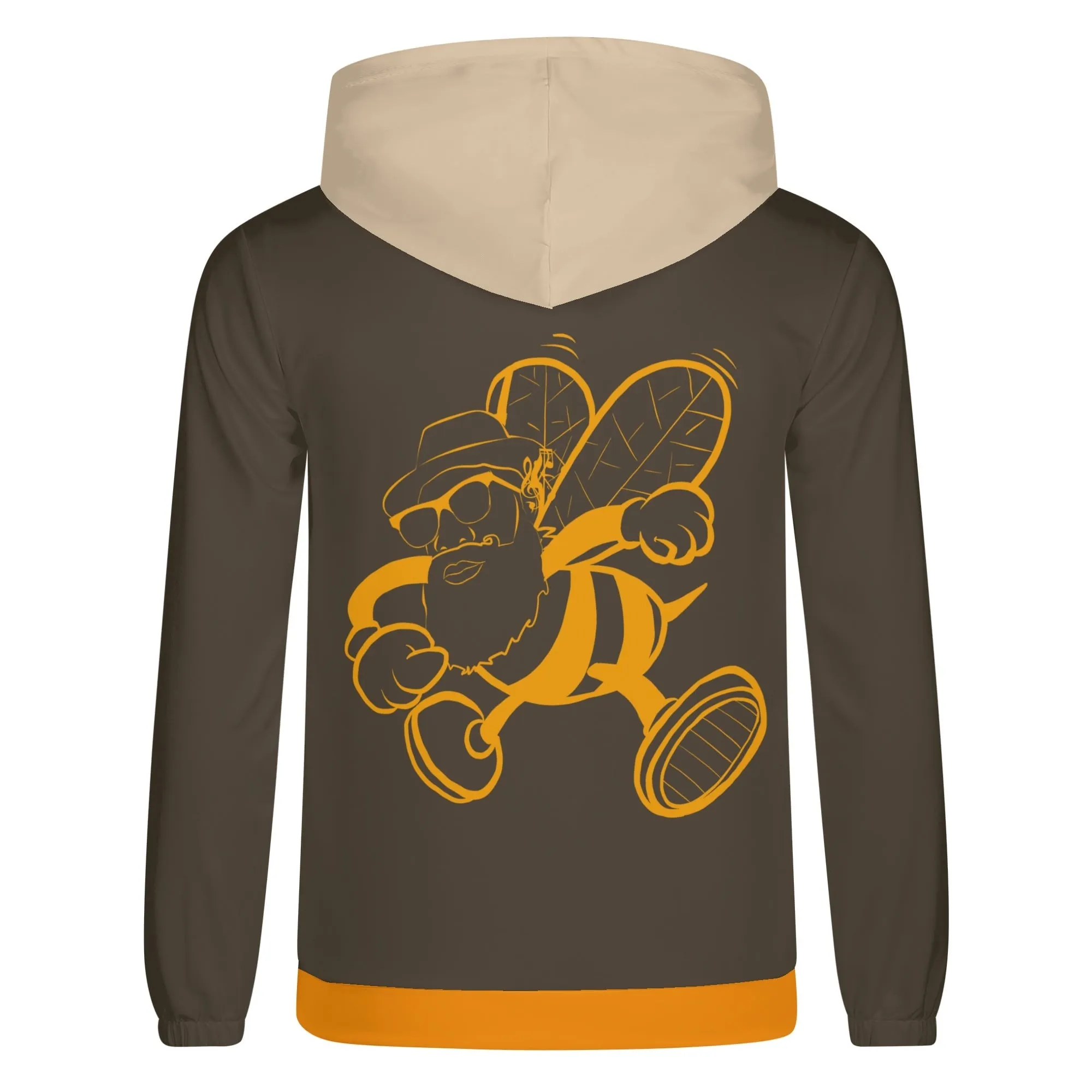 Blk Insct Famili Mens Lightweight All Over Print Hoodie
