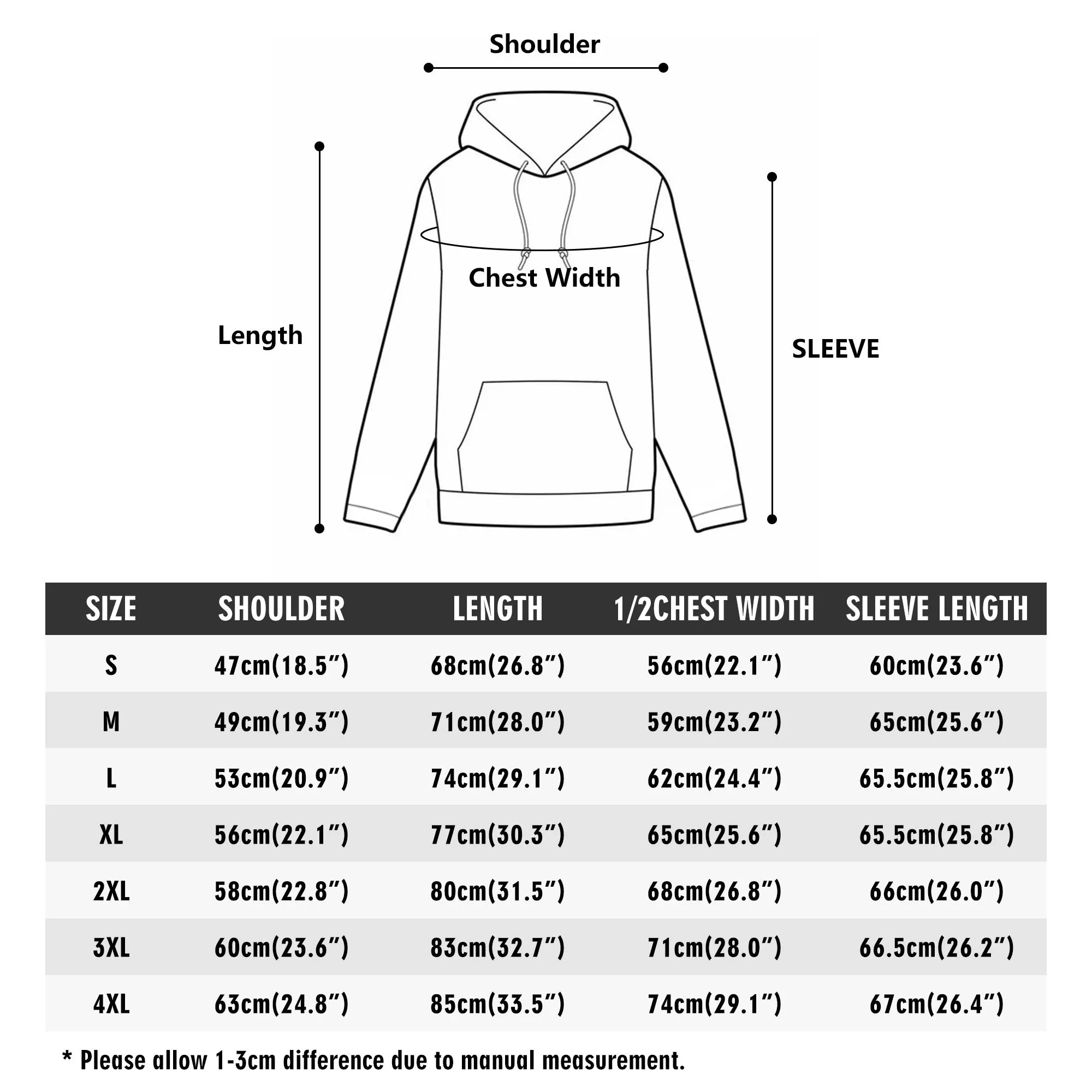 Blk Insct Famili Mens Lightweight All Over Print Hoodie