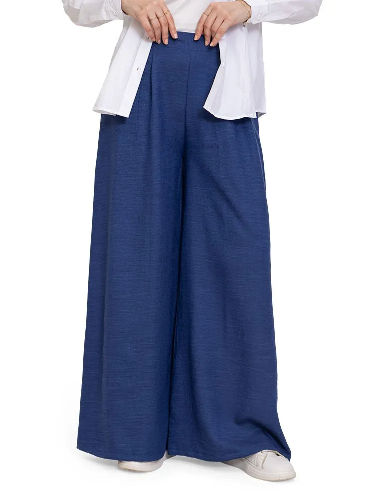 Castle Linen2-Wide Leg