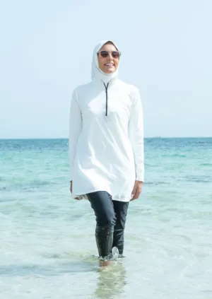 Classic White Swim Set