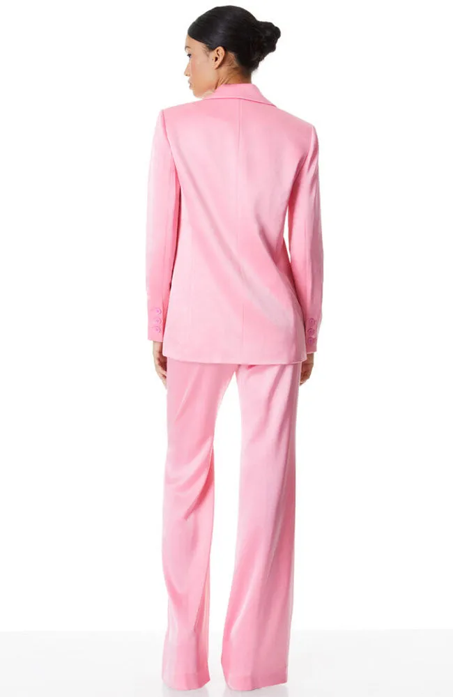 Denny Notch Collar Blazer in Primrose