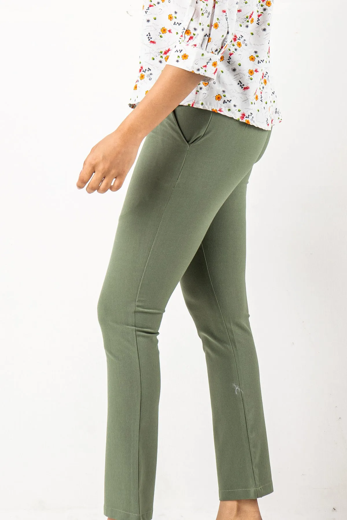 Envogue Women's Plain Office Pant