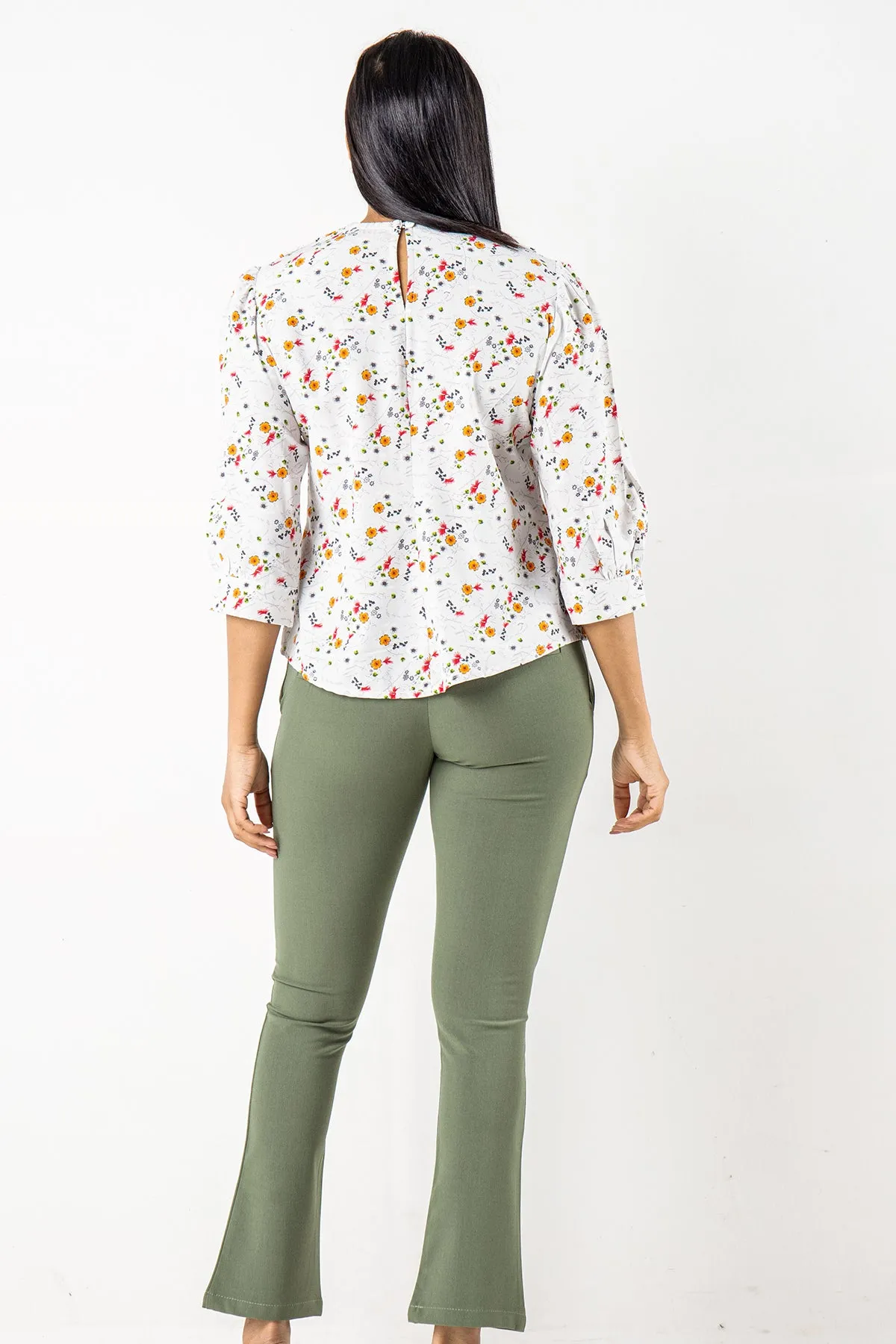 Envogue Women's Plain Office Pant