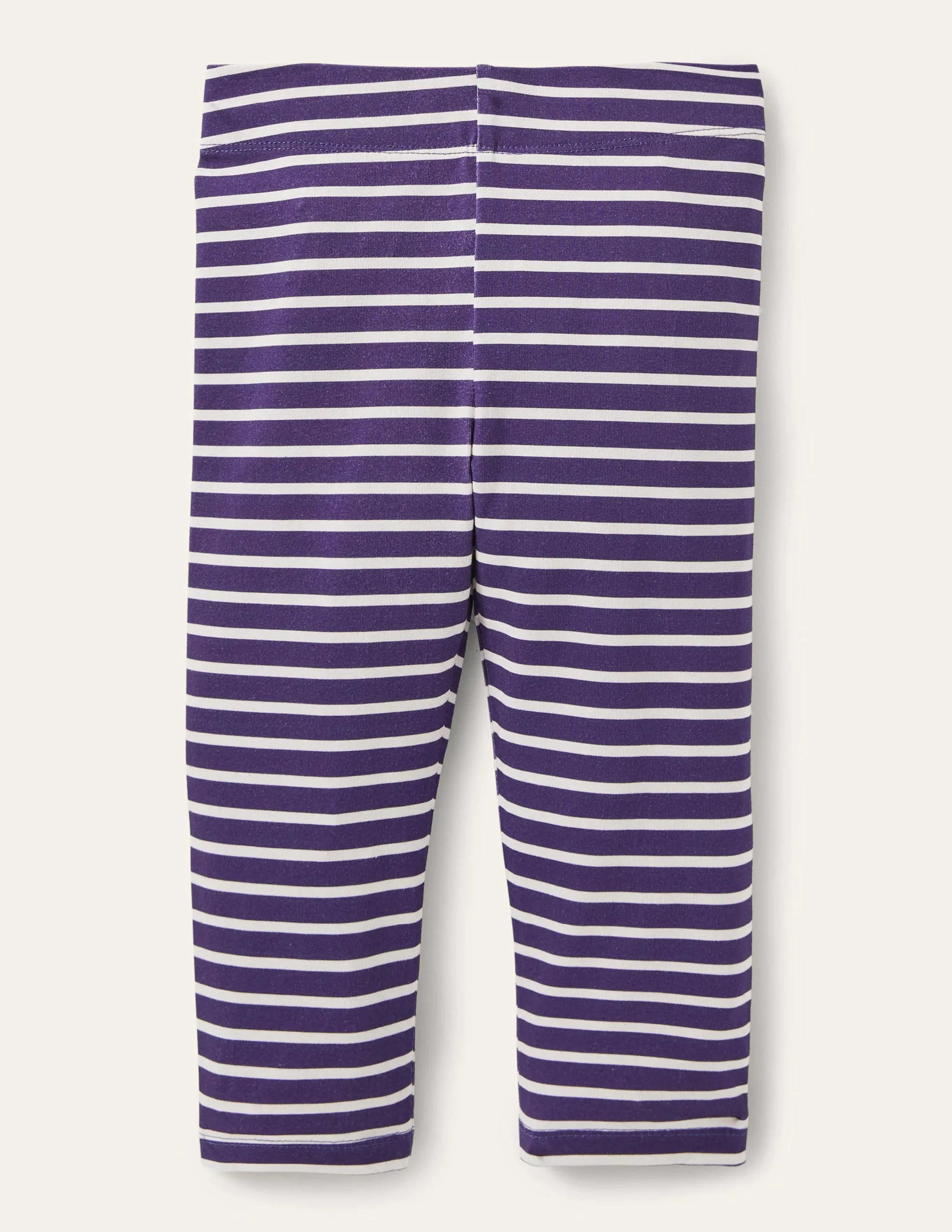 Fun Cropped Leggings-Starboard/ Ivory