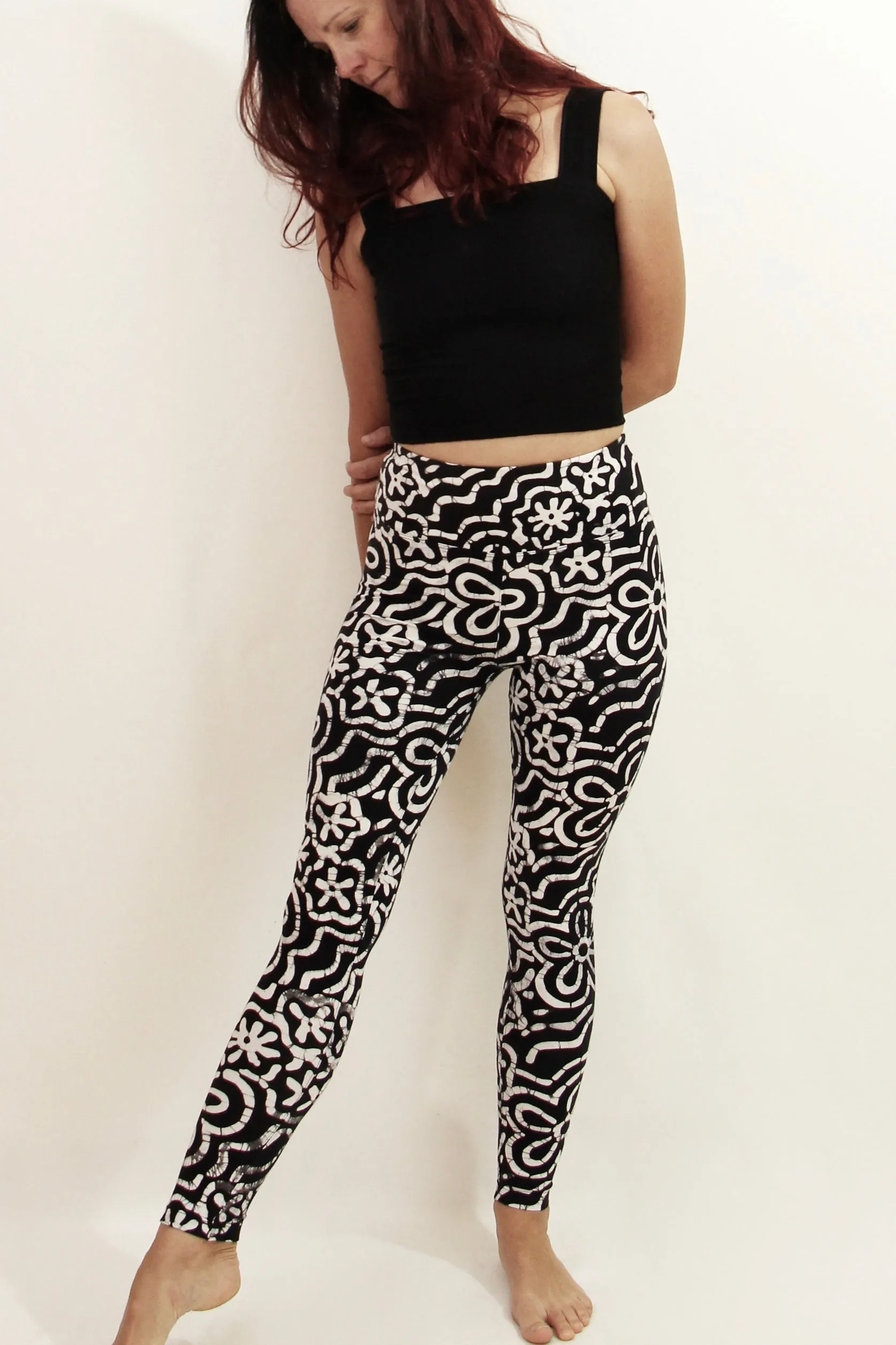 Hand Painted Leggings or Crops - Moody Boos