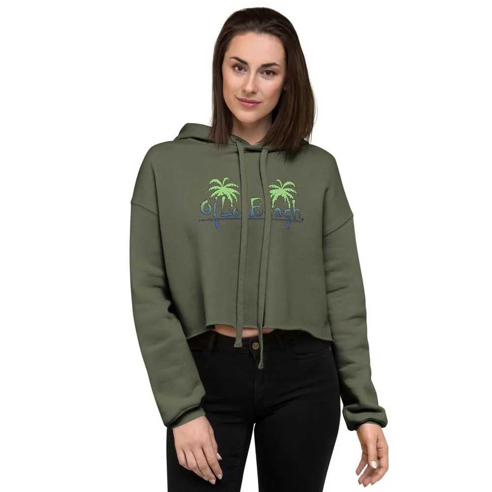 Ladies 2 Palm Crop Hoodie