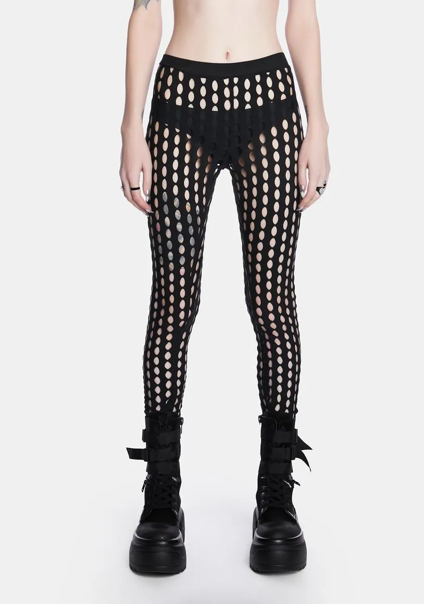 Let's Get Punk Low-Rise Leggings