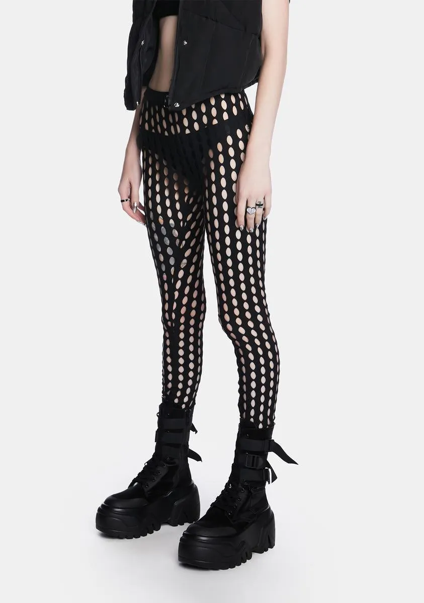 Let's Get Punk Low-Rise Leggings