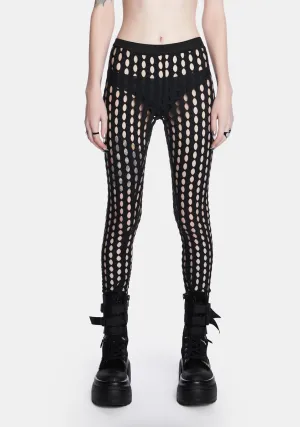 Let's Get Punk Low-Rise Leggings