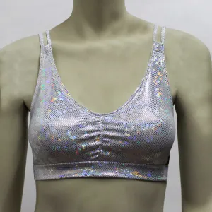 Monique Top- White Cracked Ice