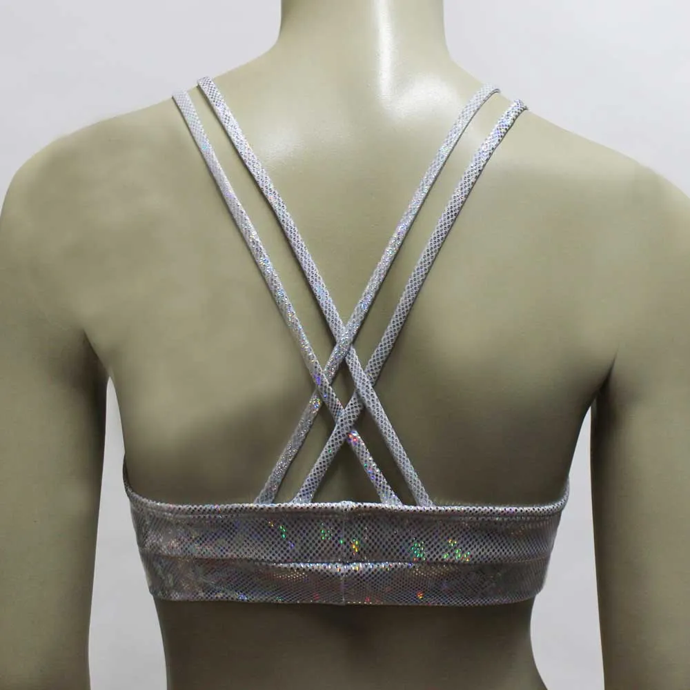 Monique Top- White Cracked Ice