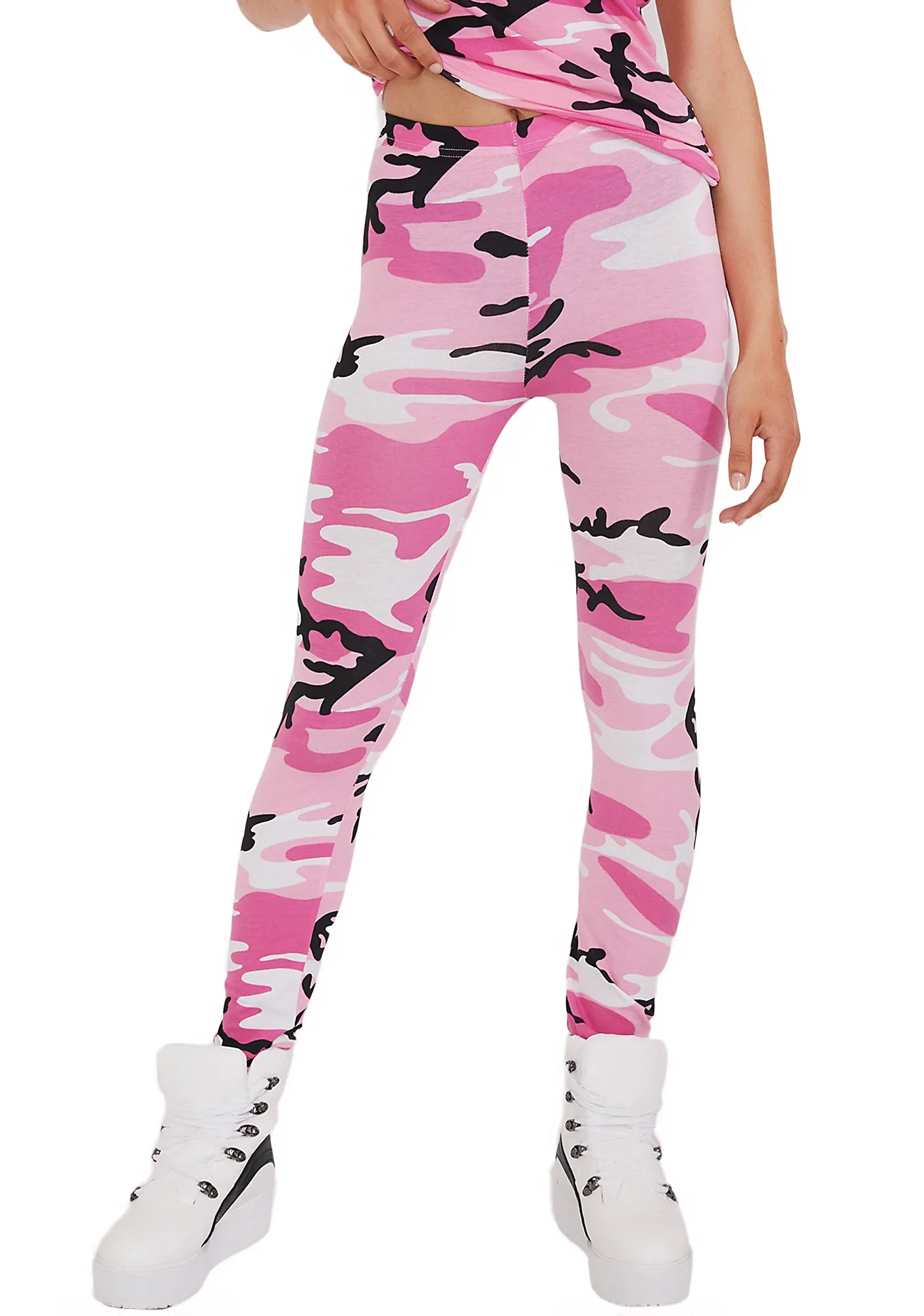 Never Surrender Camo Leggings