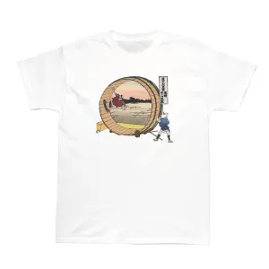 Popkiller Artist Series Street Hyakkei Fujimi Skate Youth T-shirt