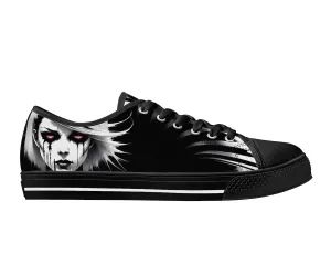 Spiked Ghost Low Tops