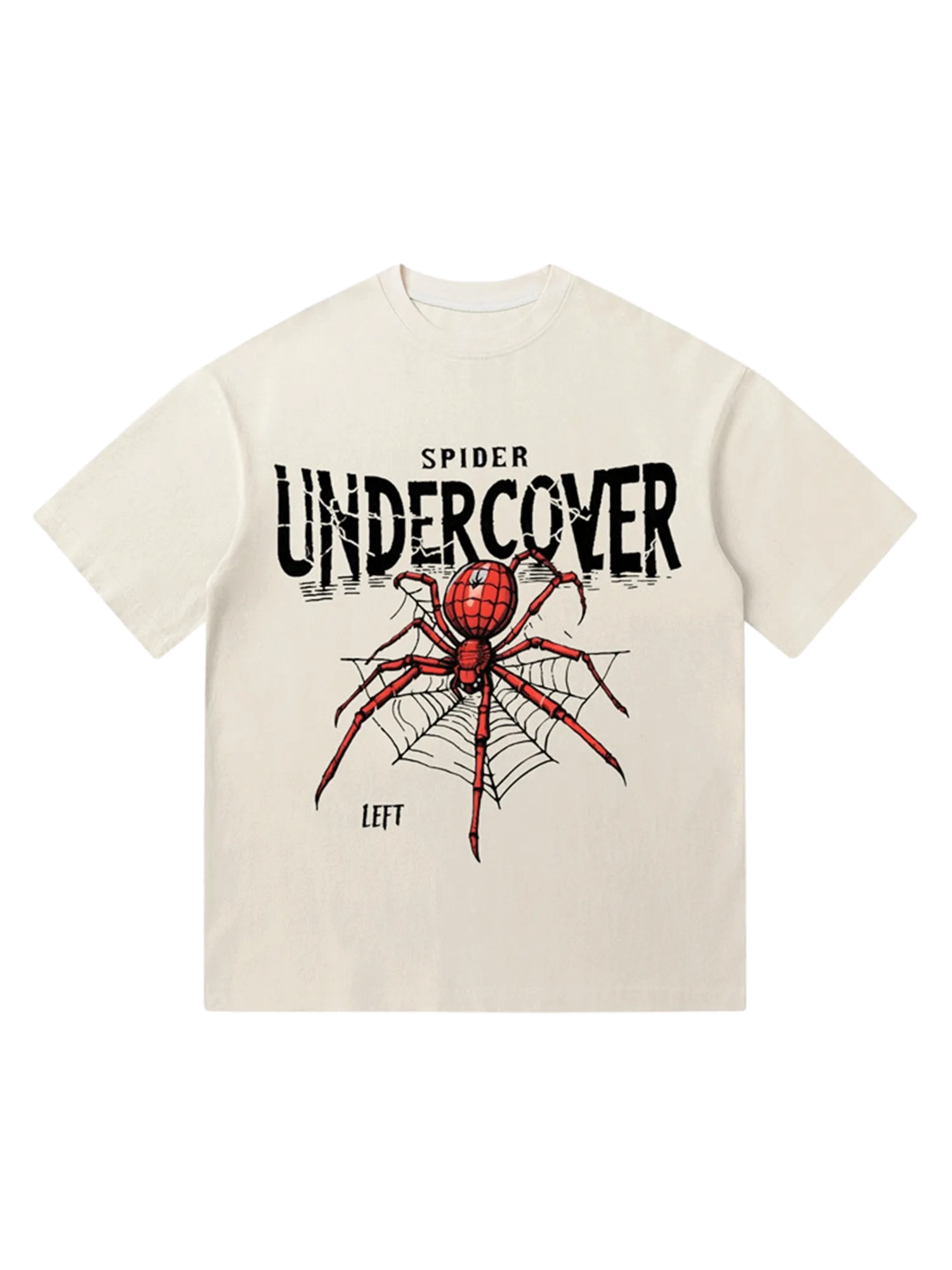 Thesupermade Comic Style Spider Street Rap T-Shirt