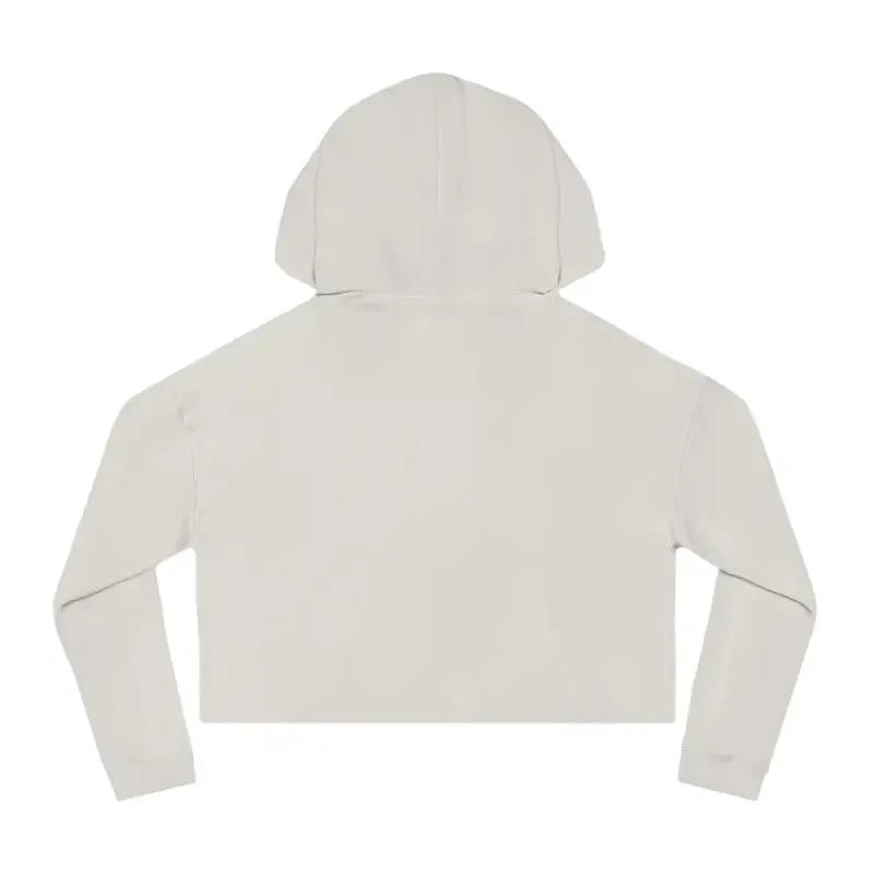 Trendy Dragonfly Cropped Hoodie