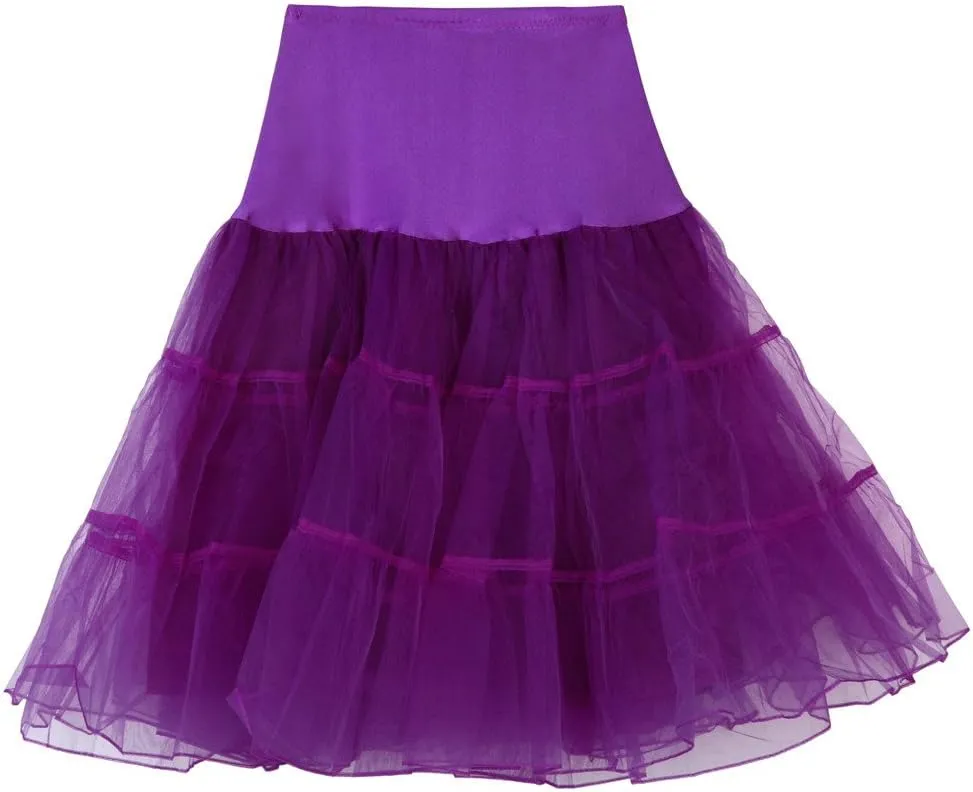 Womens High Waisted Mesh Puffy Skirts Fashion Tiered Tulle Bubble Tutu Skirt Slim Tummy Control Pleated Maxi Skirts