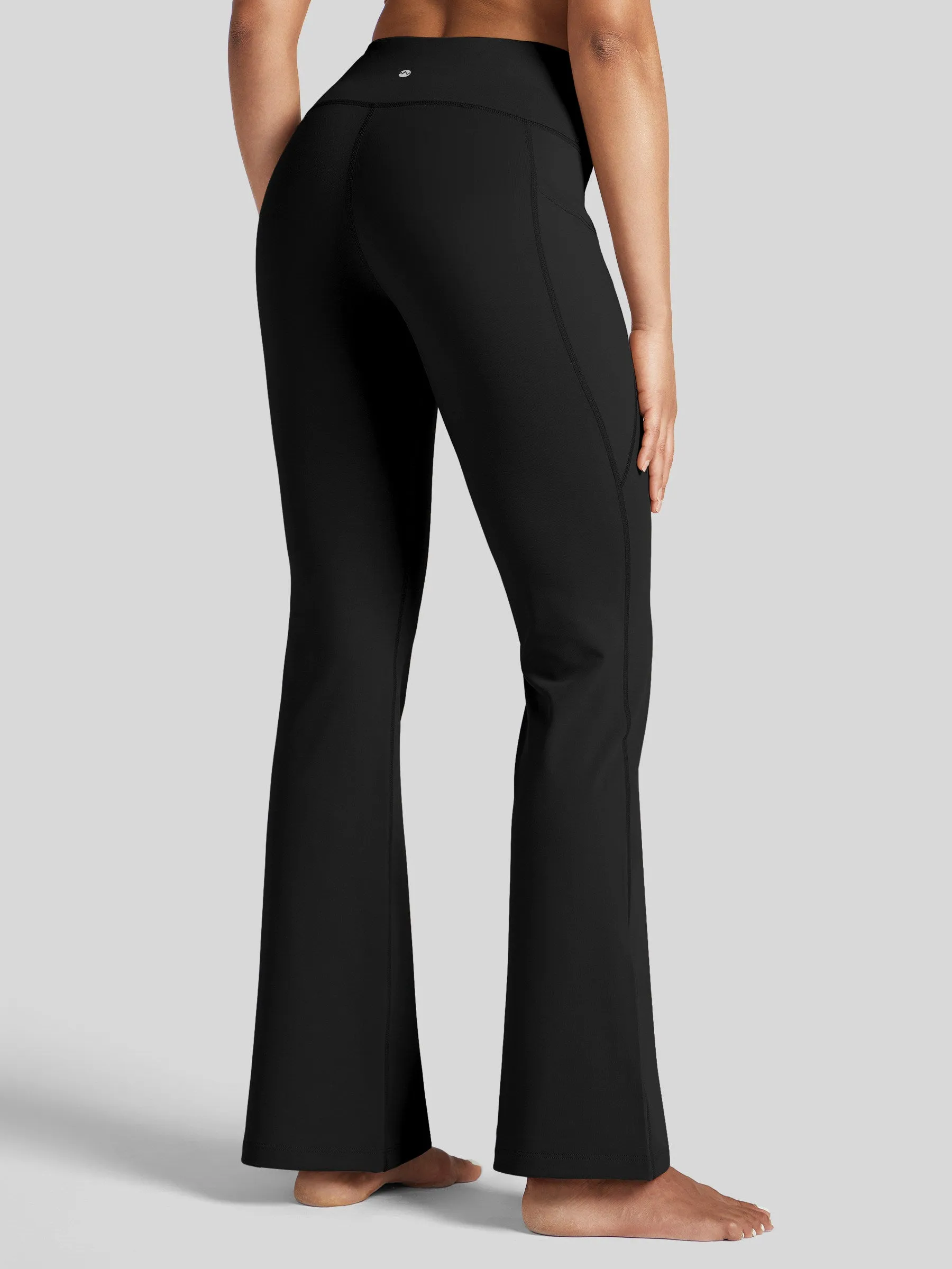 Women's Stretchy Yoga Pants Bootcut 31 Inch