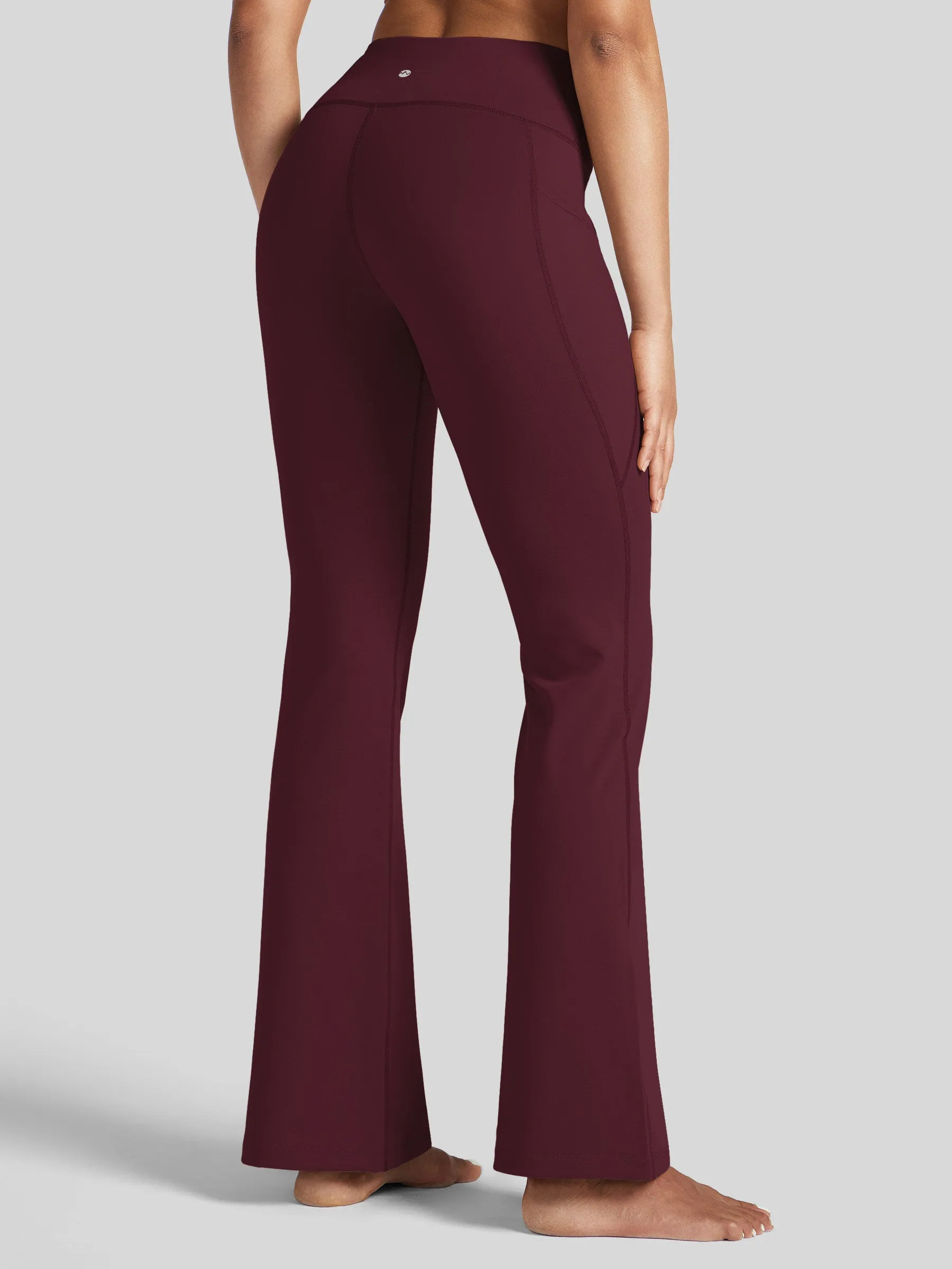 Women's Stretchy Yoga Pants Bootcut 31 Inch