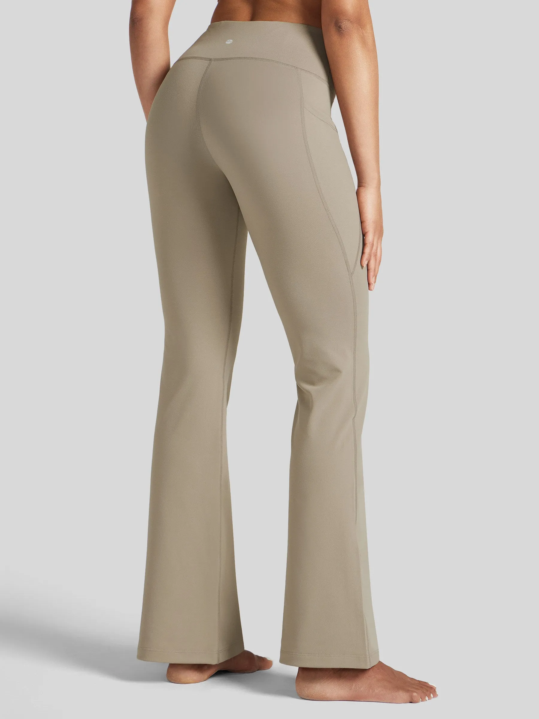 Women's Stretchy Yoga Pants Bootcut 31 Inch