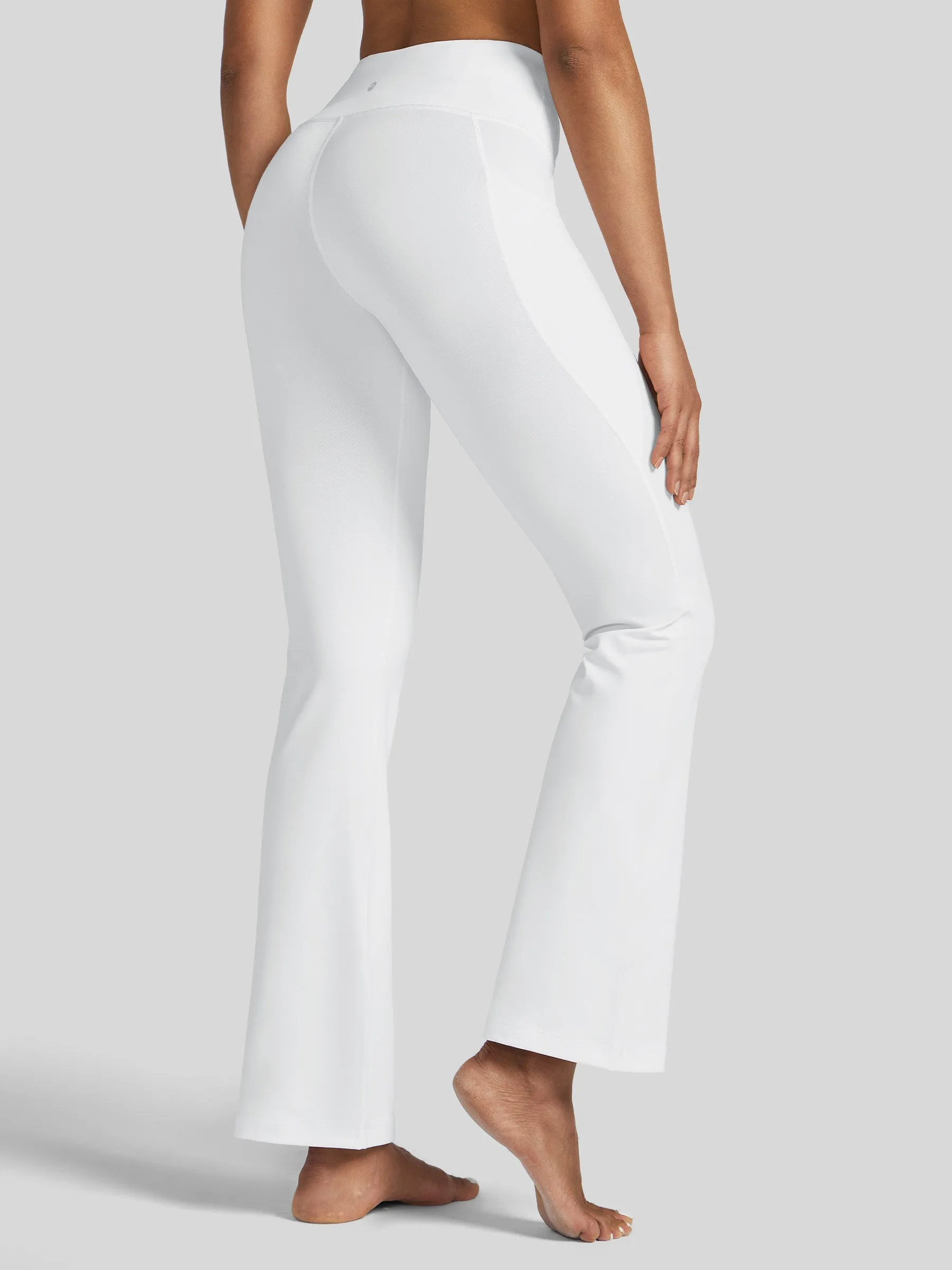 Women's Stretchy Yoga Pants Bootcut 31 Inch
