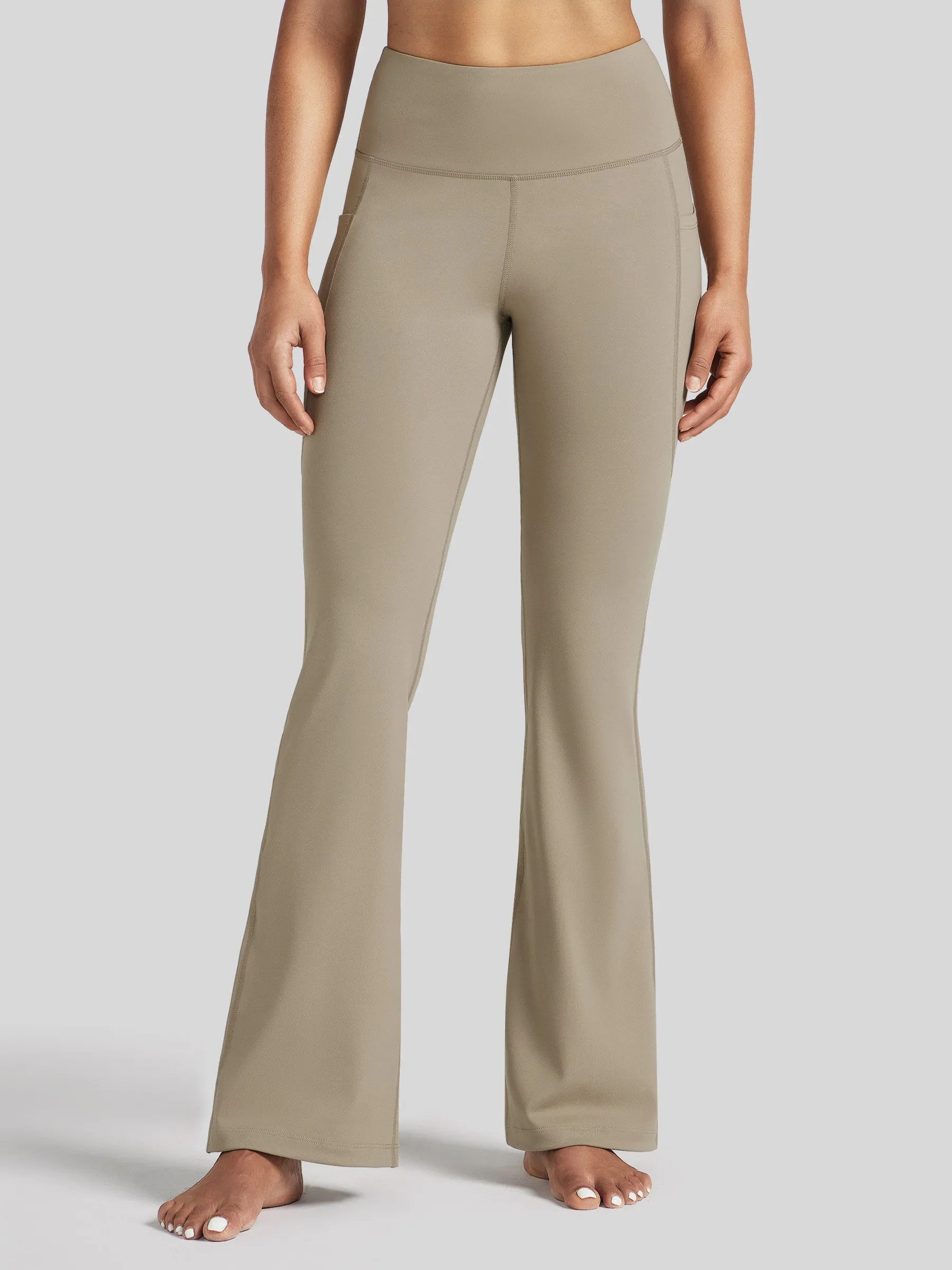 Women's Stretchy Yoga Pants Bootcut 31 Inch