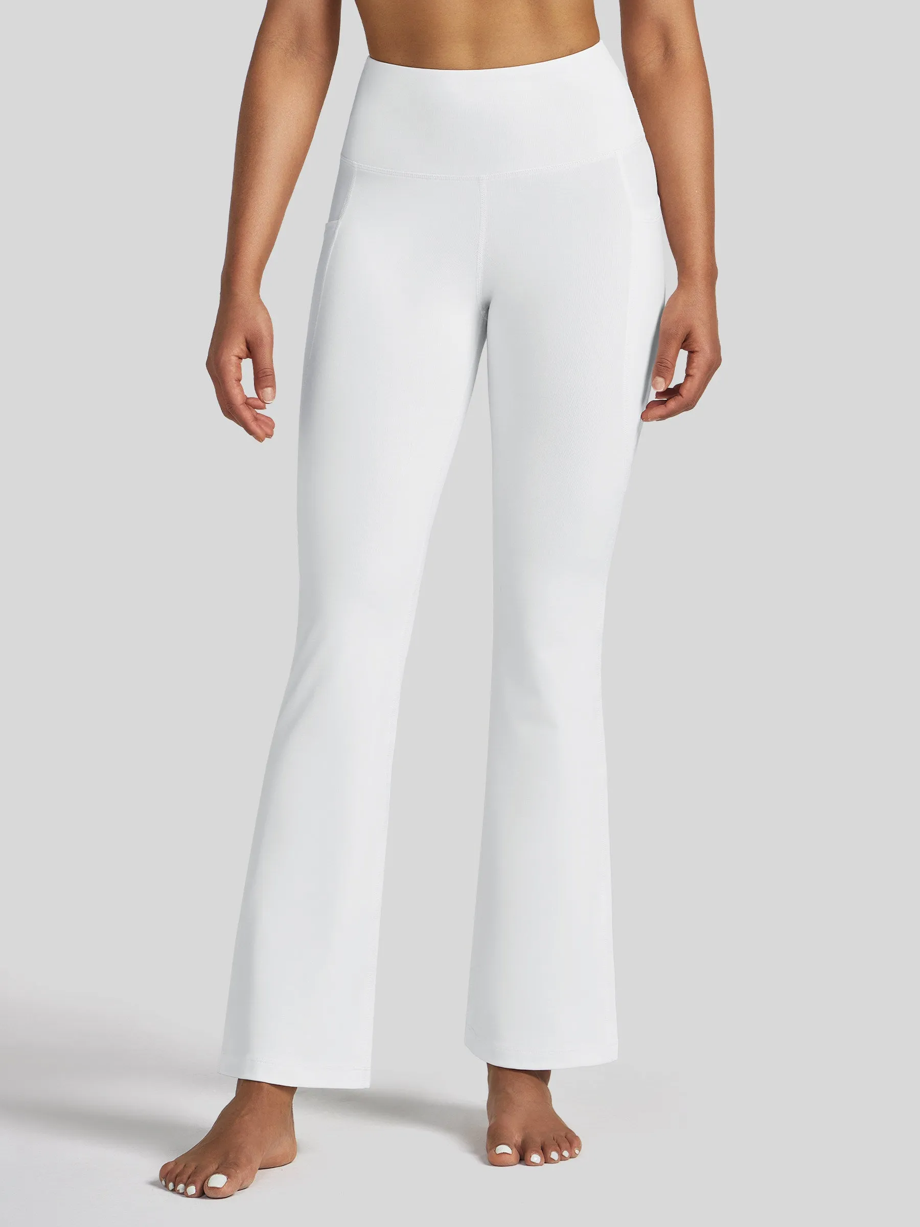 Women's Stretchy Yoga Pants Bootcut 31 Inch