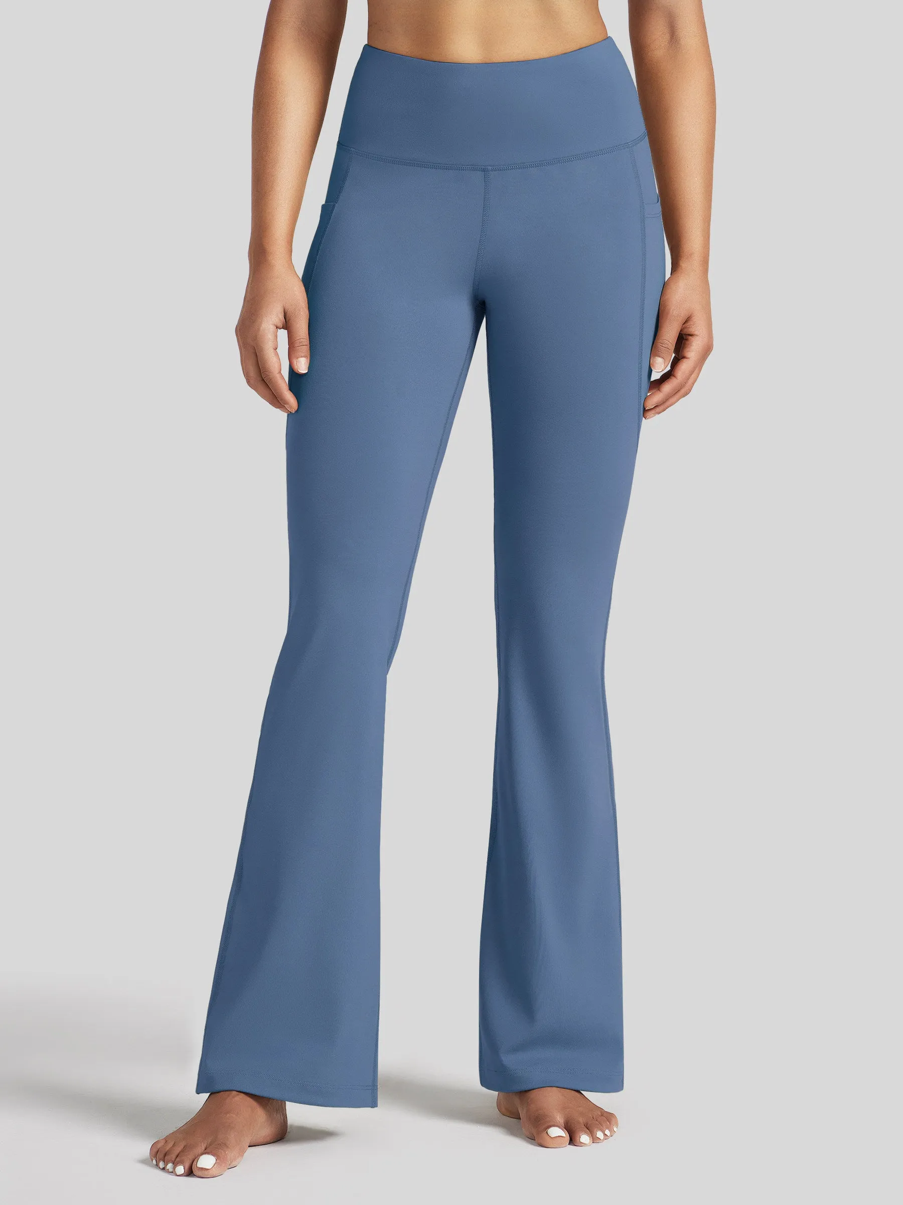 Women's Stretchy Yoga Pants Bootcut 31 Inch