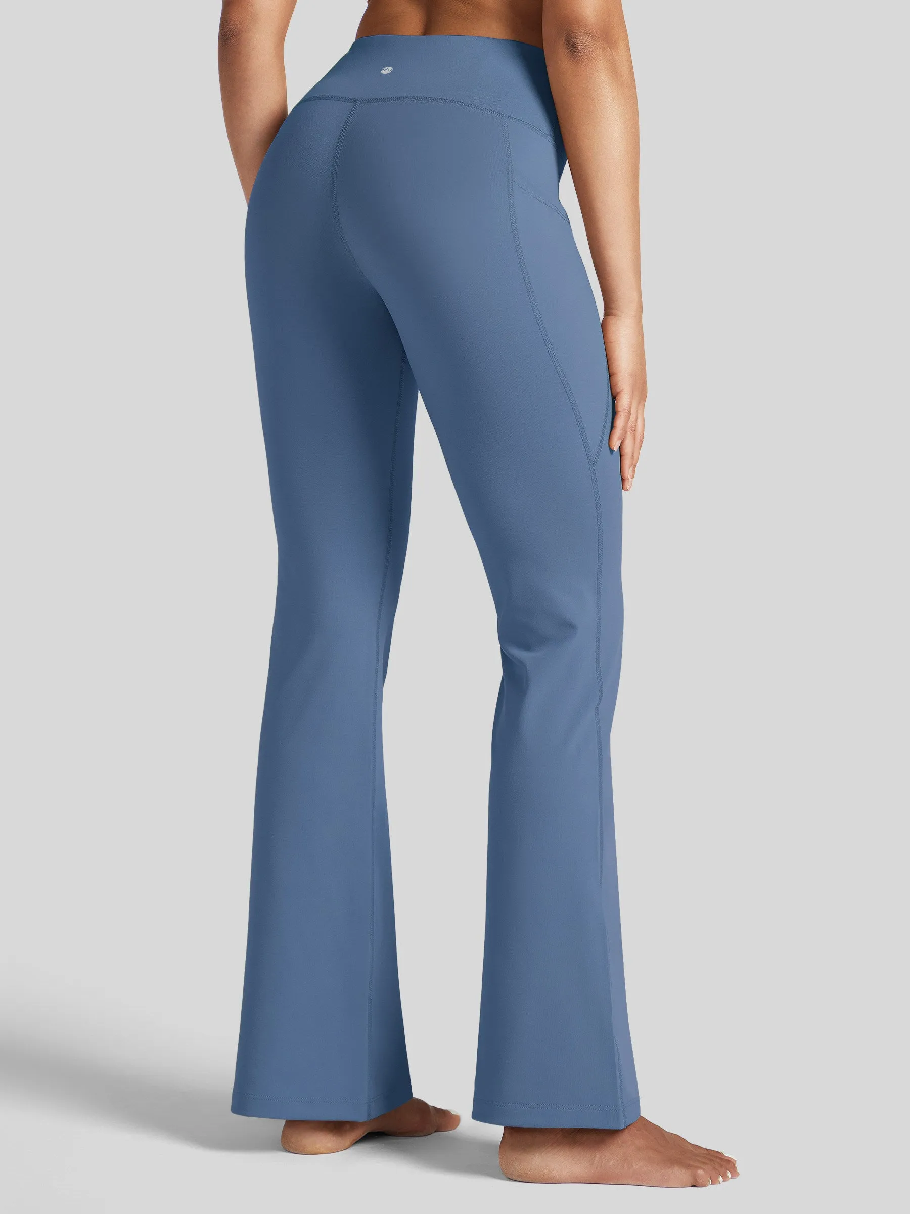 Women's Stretchy Yoga Pants Bootcut 31 Inch