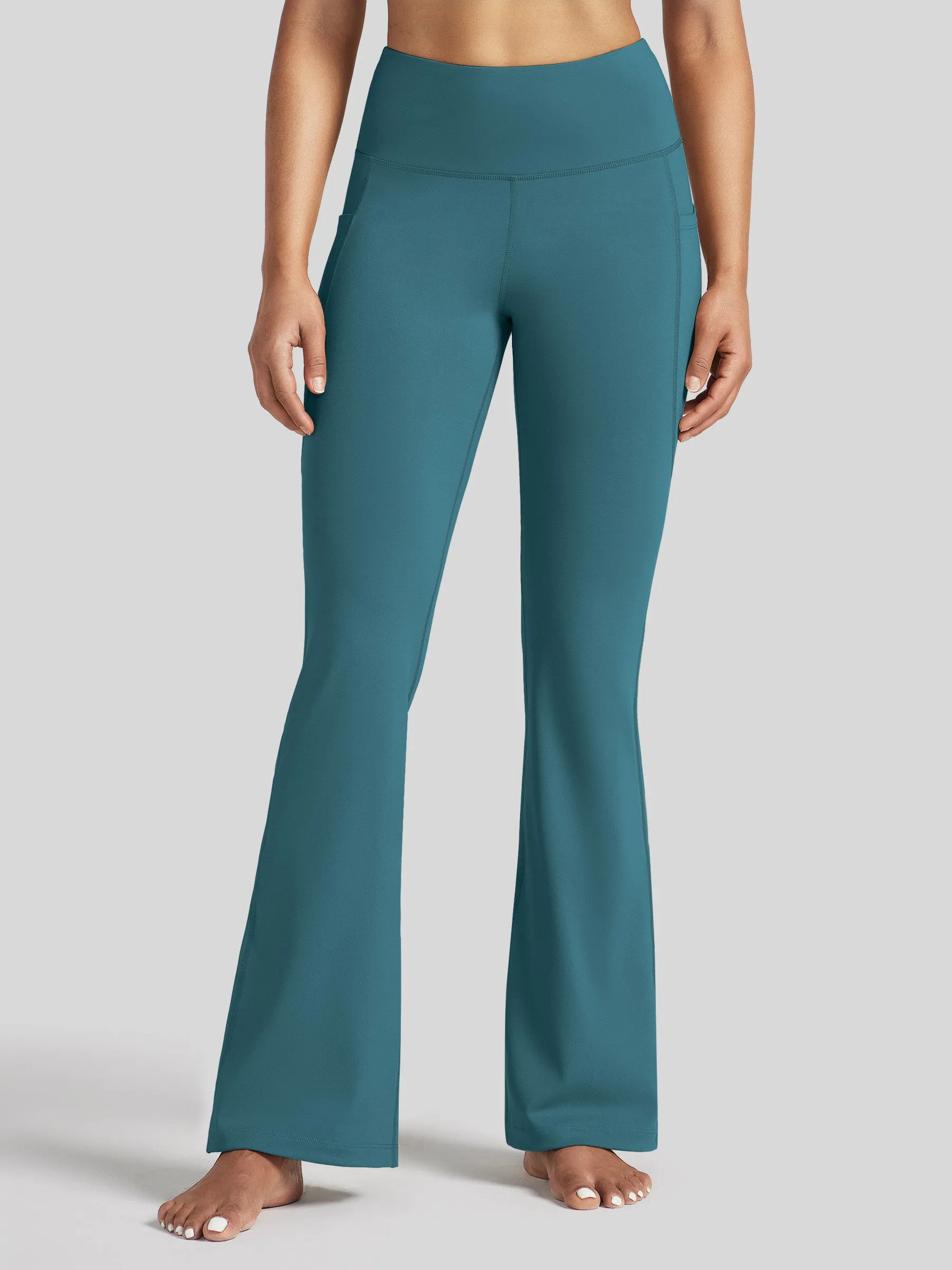 Women's Stretchy Yoga Pants Bootcut 31 Inch