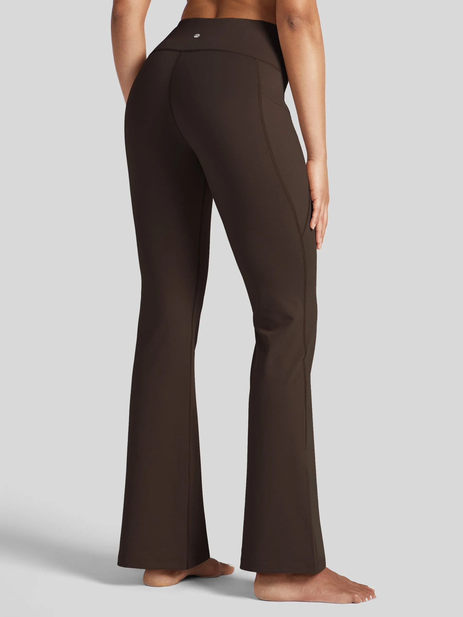Women's Stretchy Yoga Pants Bootcut 31 Inch