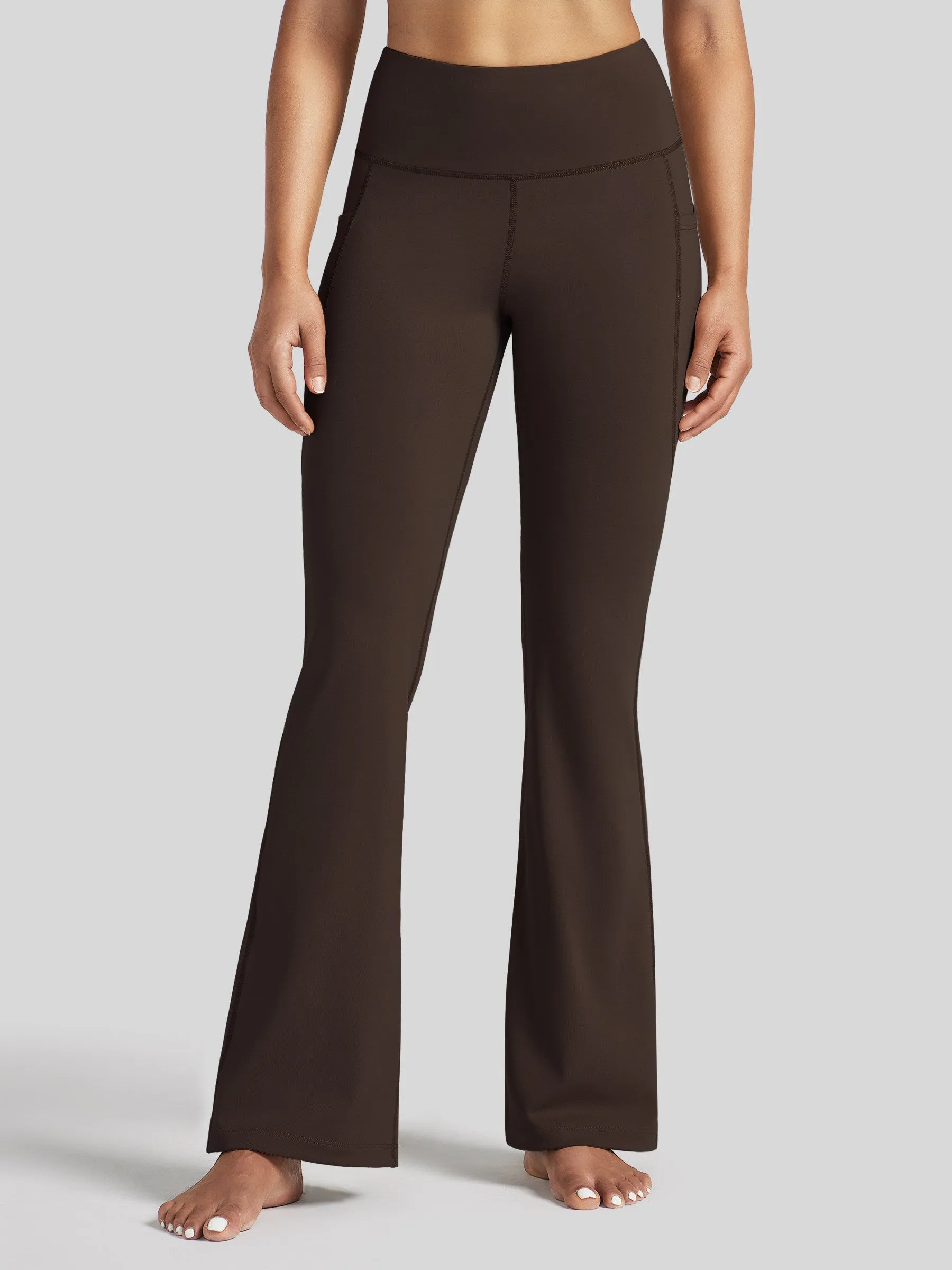 Women's Stretchy Yoga Pants Bootcut 31 Inch