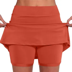 Workout Skorts for Women Plus Size Tennis Yoga A Line Mini Skorts Fitness Pencil High Waist Skirts Athletic Outfits